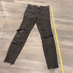 Madewell Dark Wash Skinny Jeans